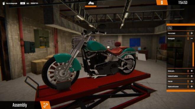 Biker Garage Mechanic Simulator Customization PC Crack