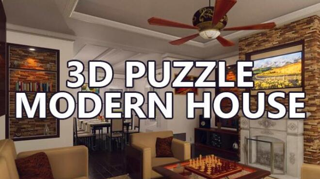 3D PUZZLE Modern House Free Download
