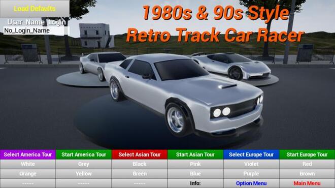 1980s90s Style Retro Track Car Racer Torrent Download